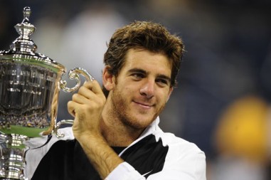 Del Potro contagia alegría