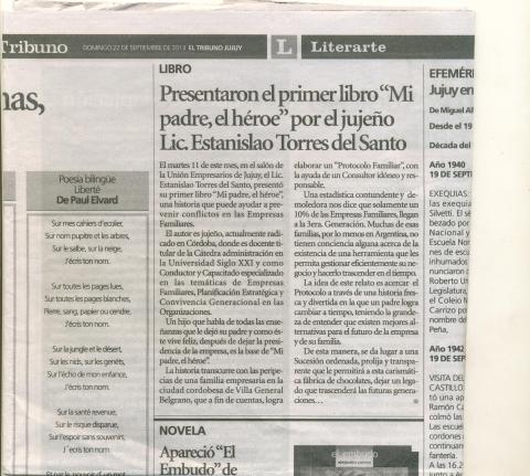 Literarte-Artículo Mi padre el héroe