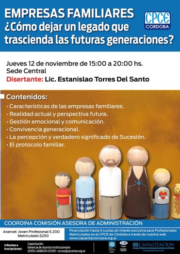 Afiche Empresas Familiares Consejo 2015-2016